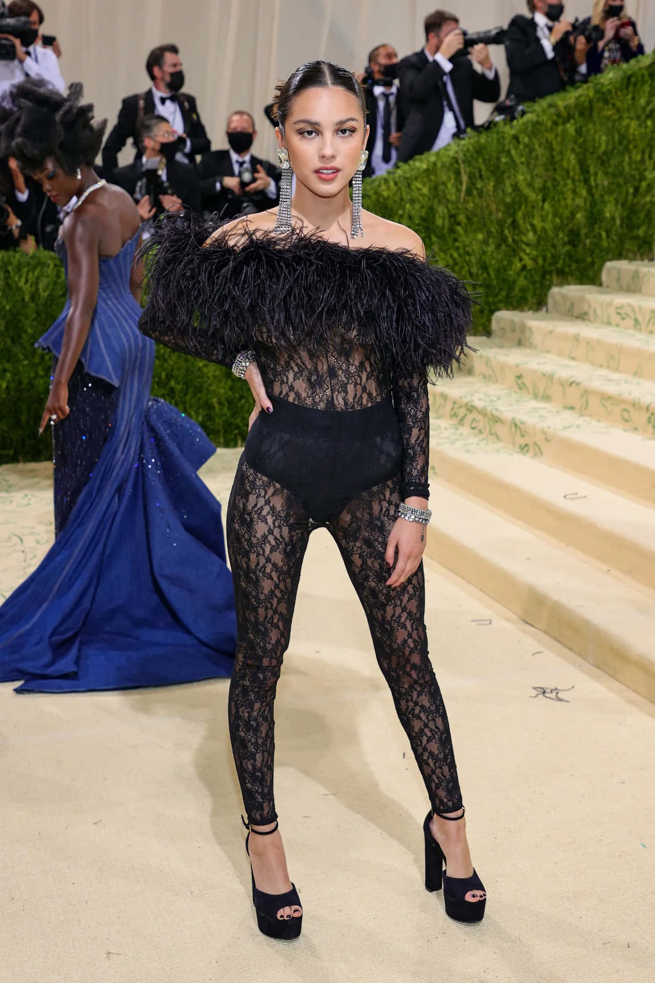 Stars Grace the Red Carpet at the Met Gala 2021