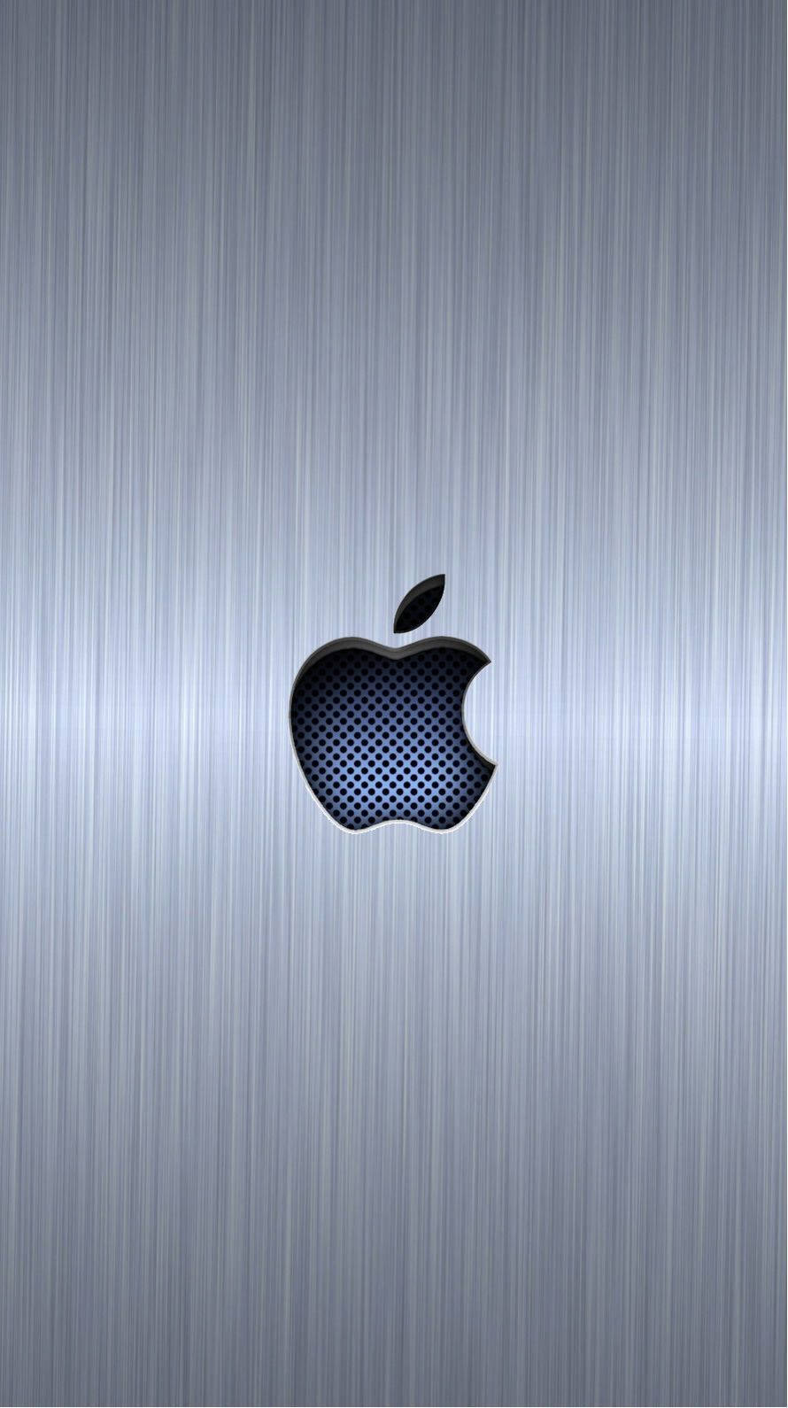 Metal Apple Logo Wallpaper