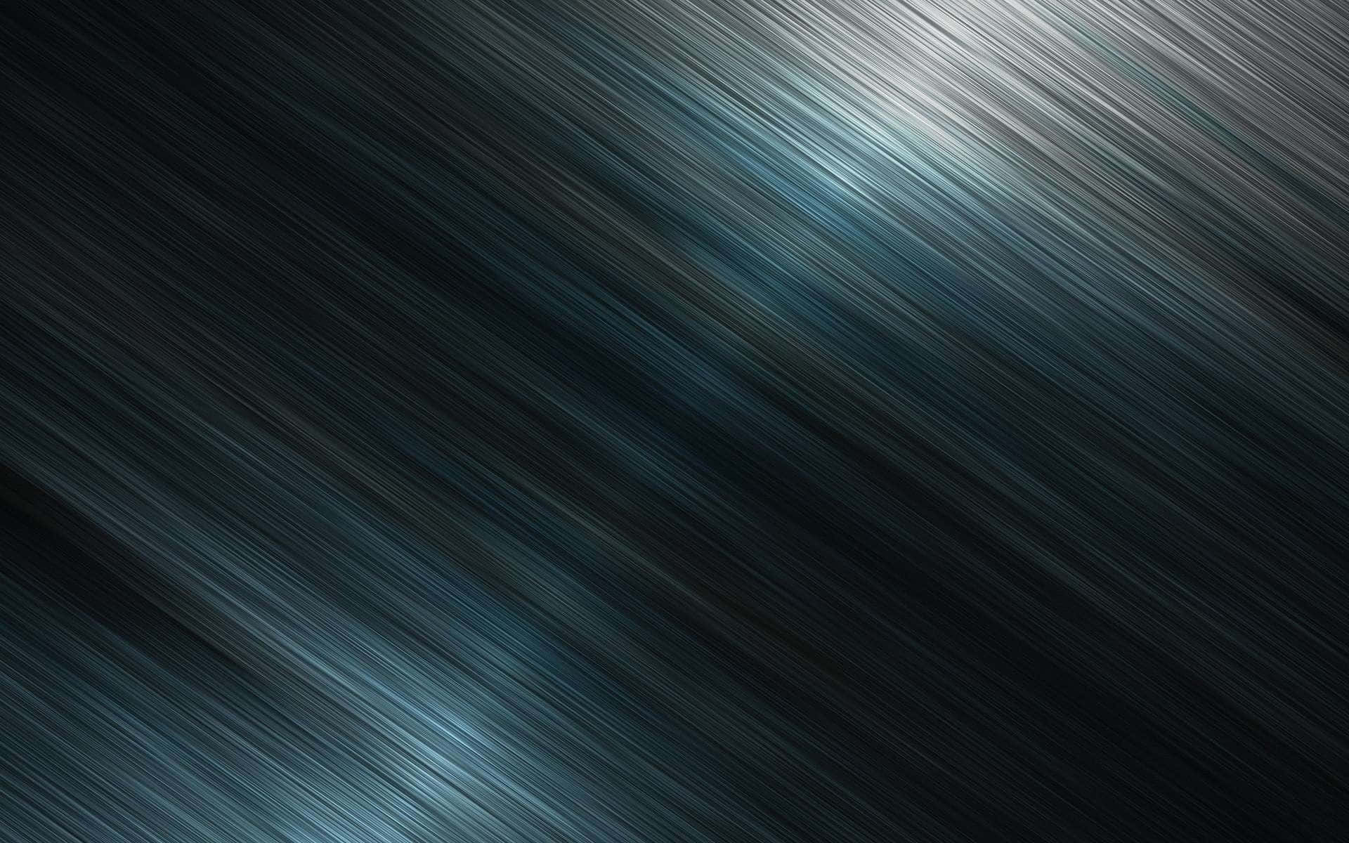 A Black And Blue Metal Background With A Blue Streak