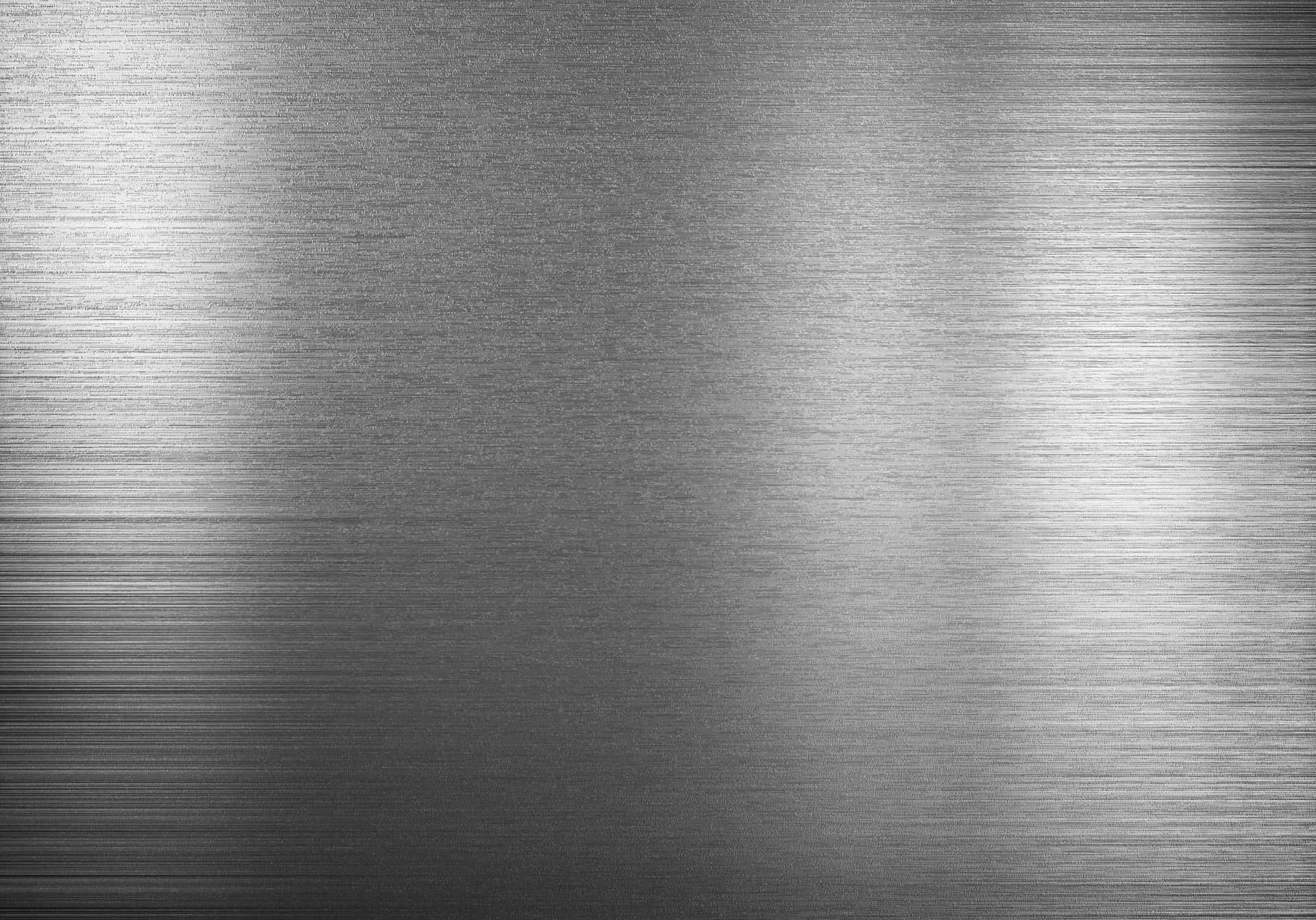 A Silver Metal Plate Background