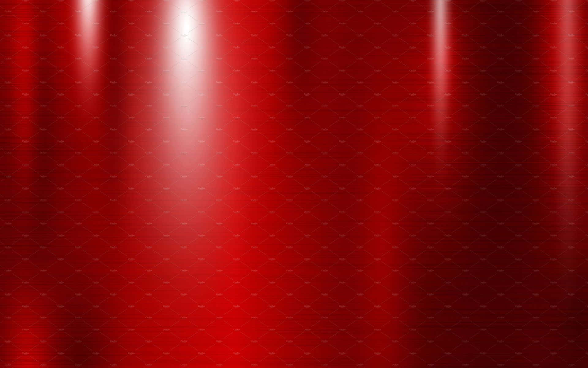 Red Metal Background With Light Reflections