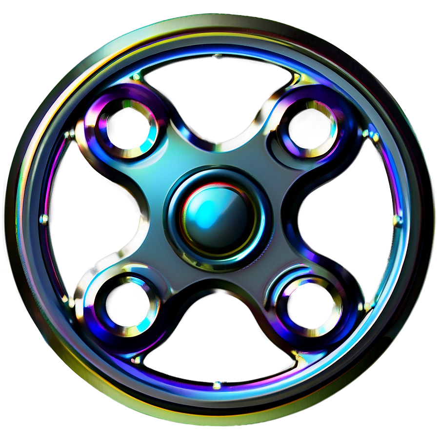 Metal Fidget Spinner Png 80 PNG