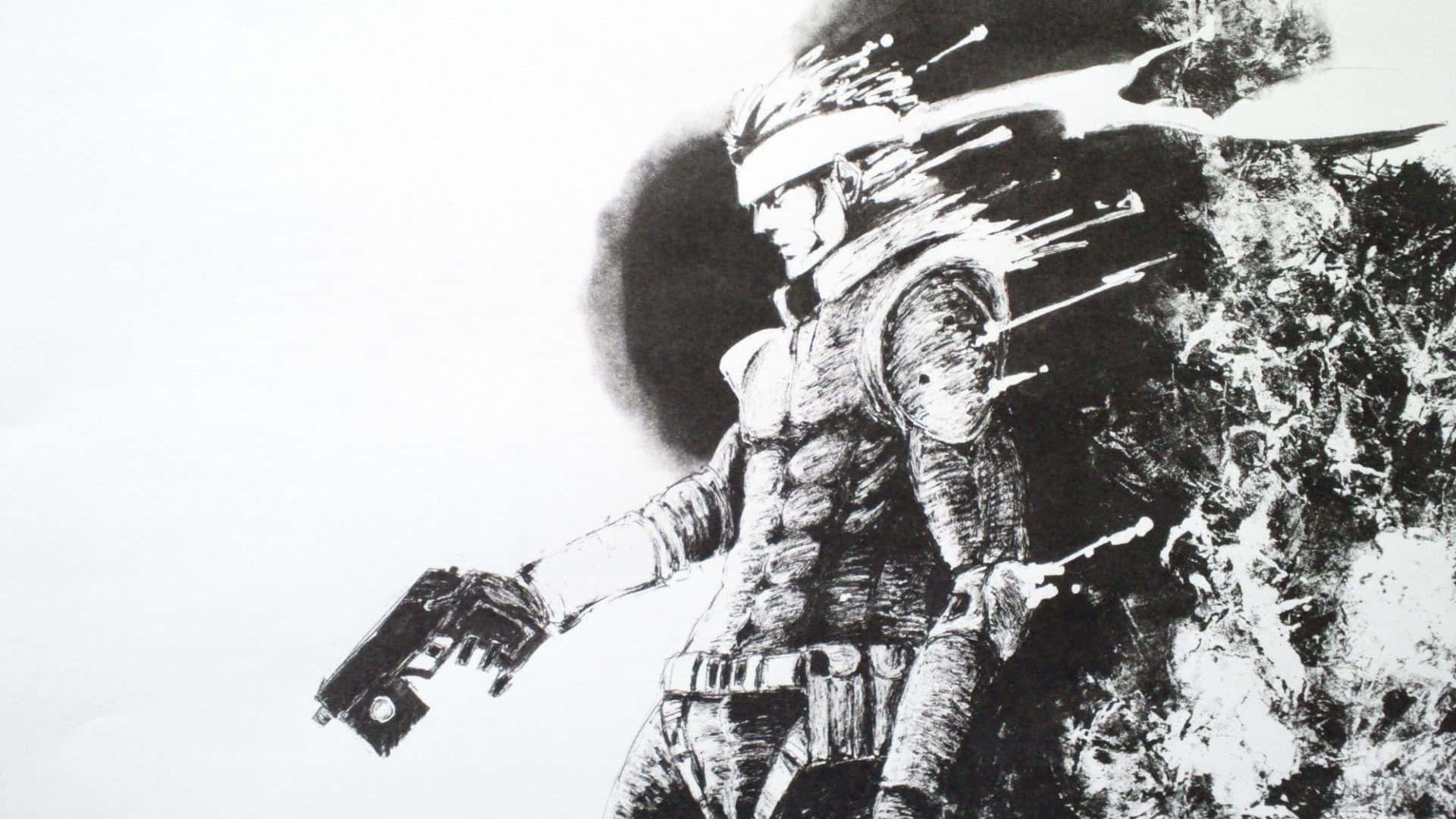 Solid Snake Metal Gear 4k Wallpaper