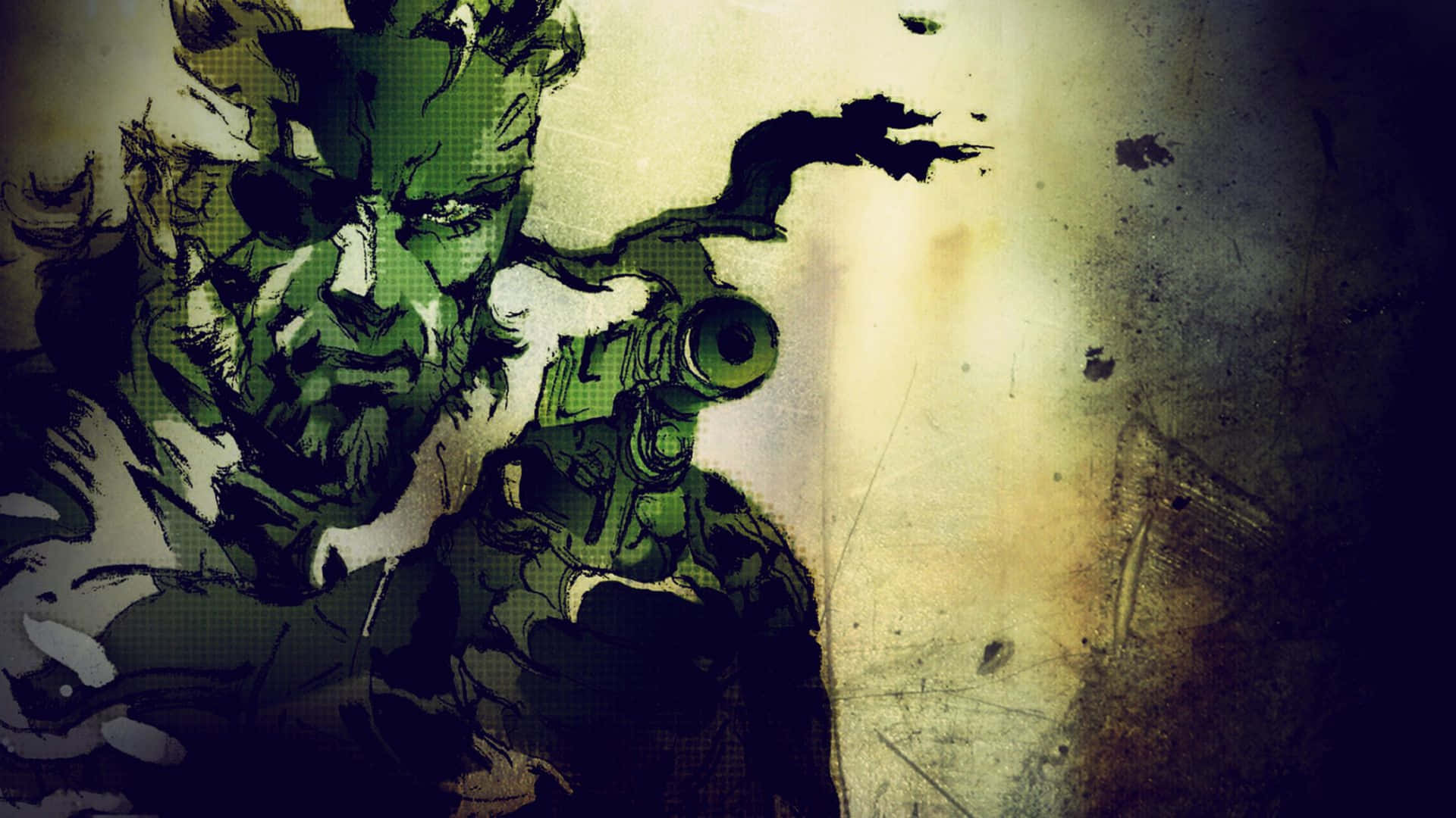 Abstract Digital Art Metal Gear 4k Wallpaper