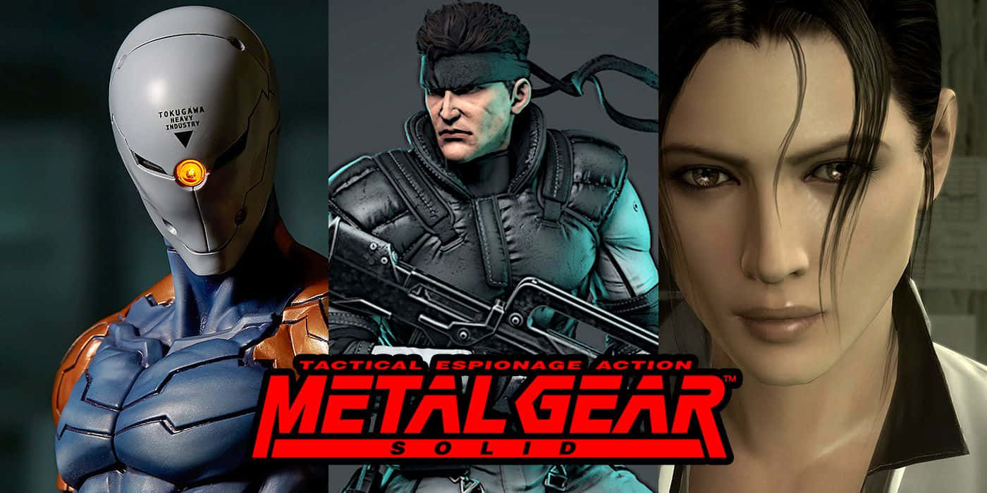 Escuadrónde Personajes De Metal Gear Solid Fondo de pantalla