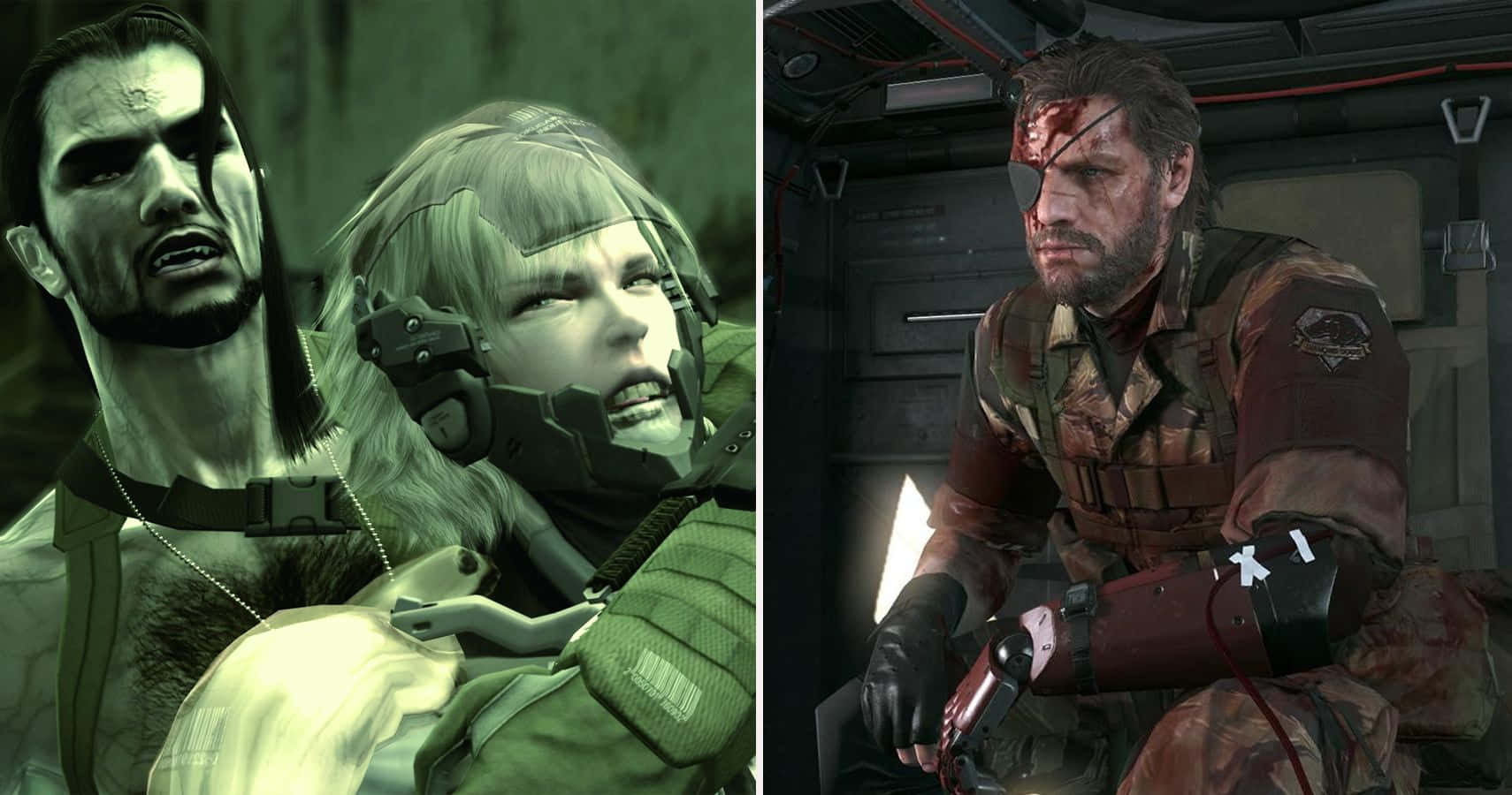 Legendary characters from Metal Gear Solid Wallpaper