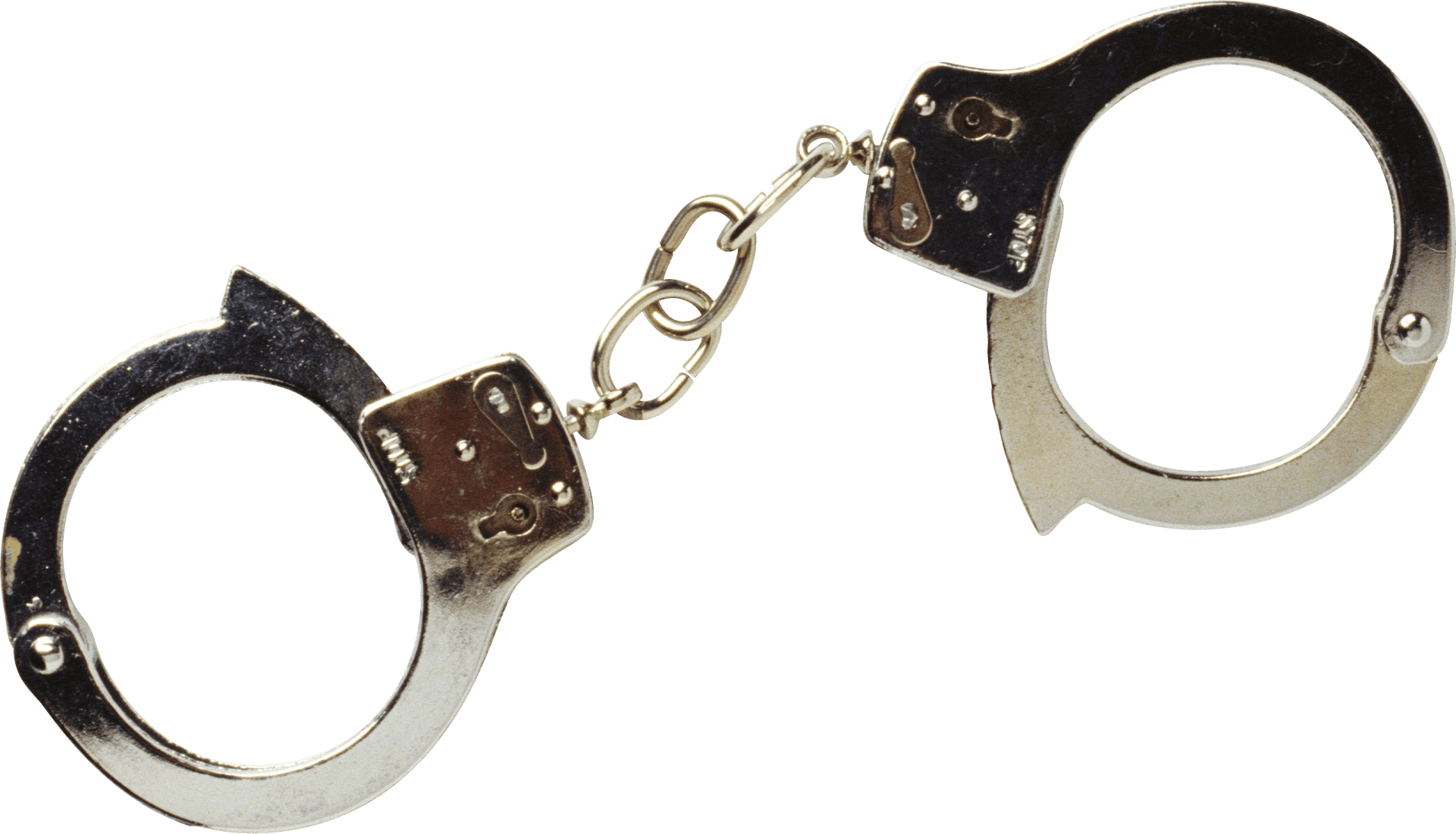 Metal Handcuffs Isolated PNG