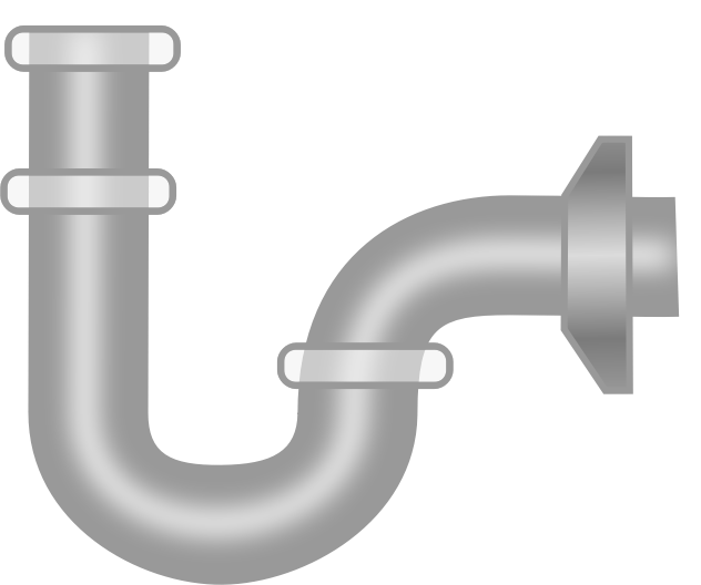 Metal Pipe Elbow Connection PNG