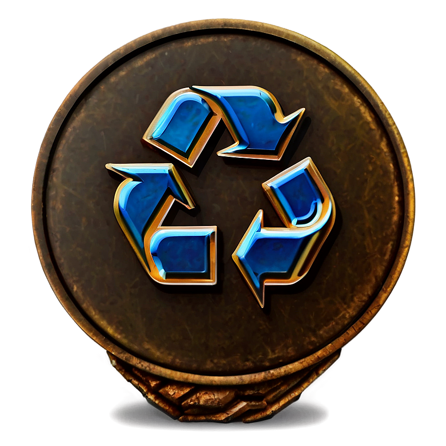 Metal Recycle Icon Png 06252024 PNG