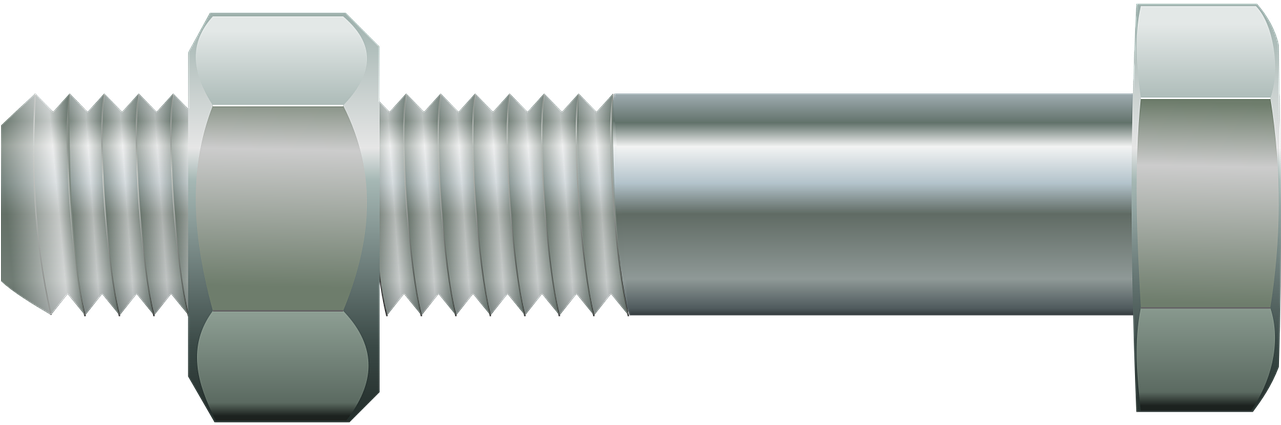 Metal Screw Isolated3 D Rendering PNG