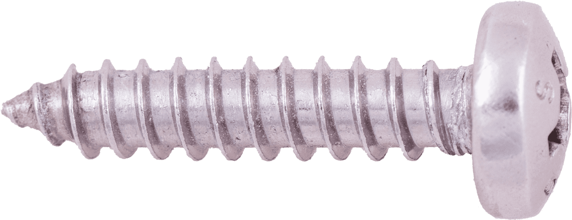 Metal Screwwith Flat Head PNG