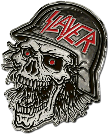 Metal Skullwith Helmetand Logo PNG