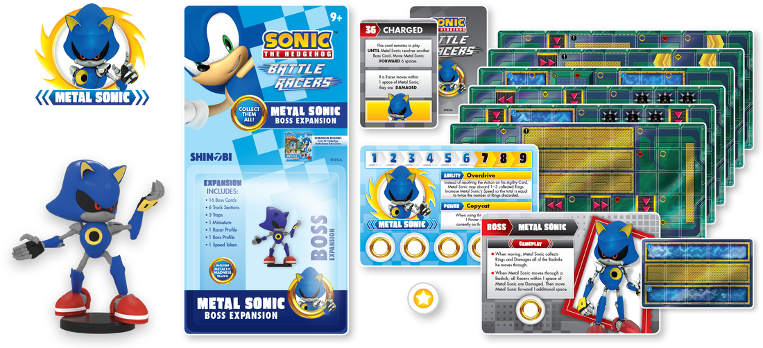 Metal Sonic Battle Racers Expansion Pack PNG