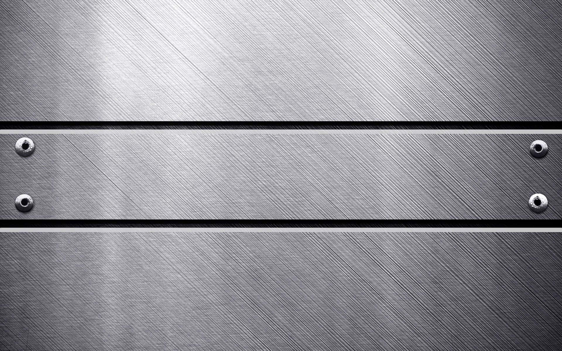 Metal Tekstur Stålplade Med Skru Billeder Lav Poly Design Tapet