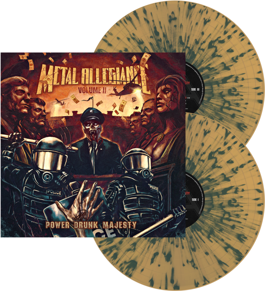 Metal_ Allegiance_ Volume_ I I_ Vinyl_ Artwork PNG