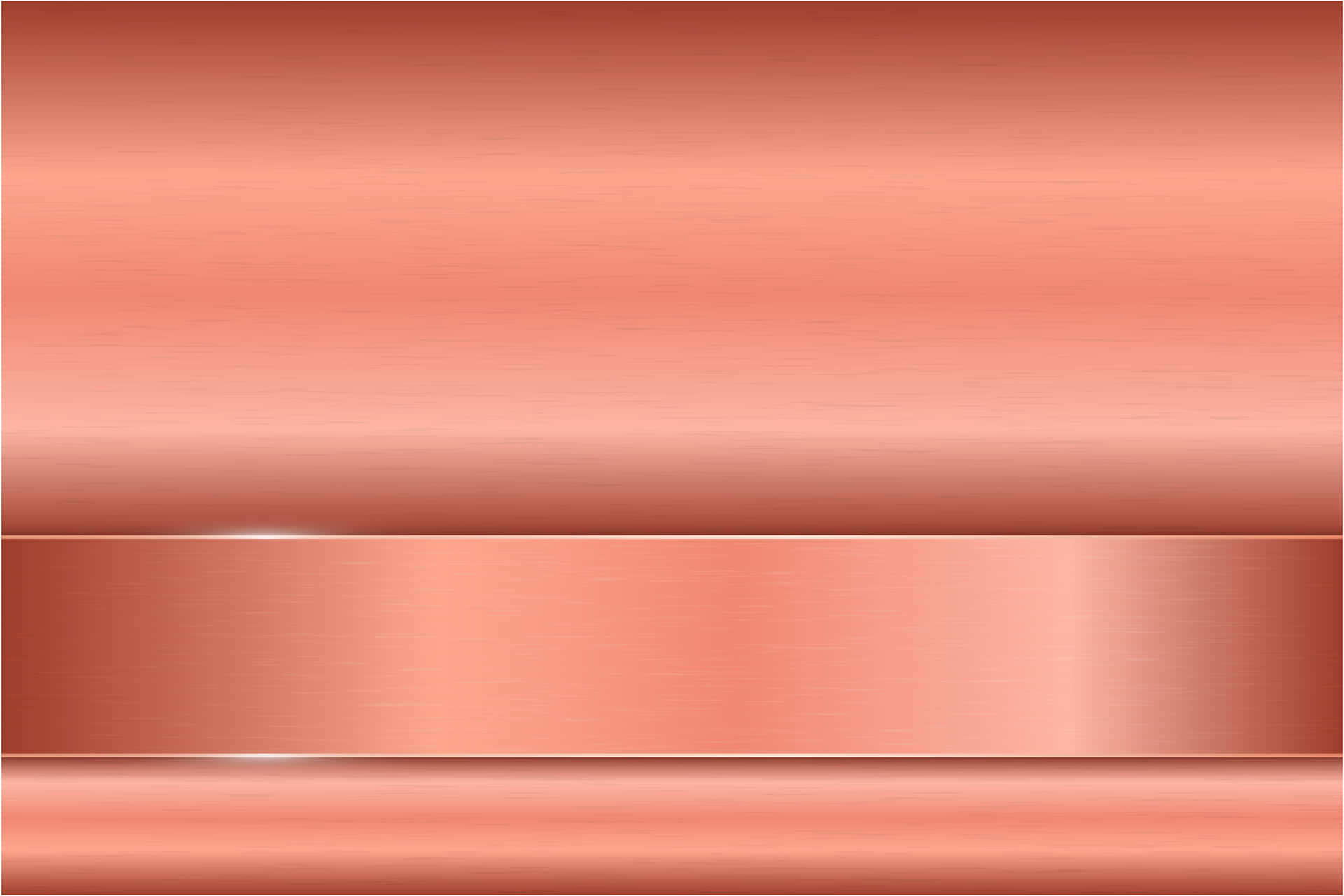 A Copper Background With A Shiny Texture