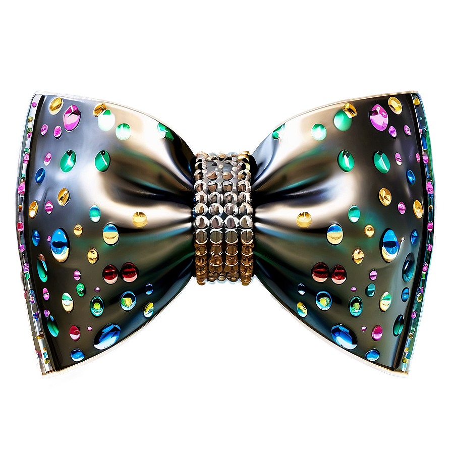Metallic Bow Tie Shine Png Fsk PNG