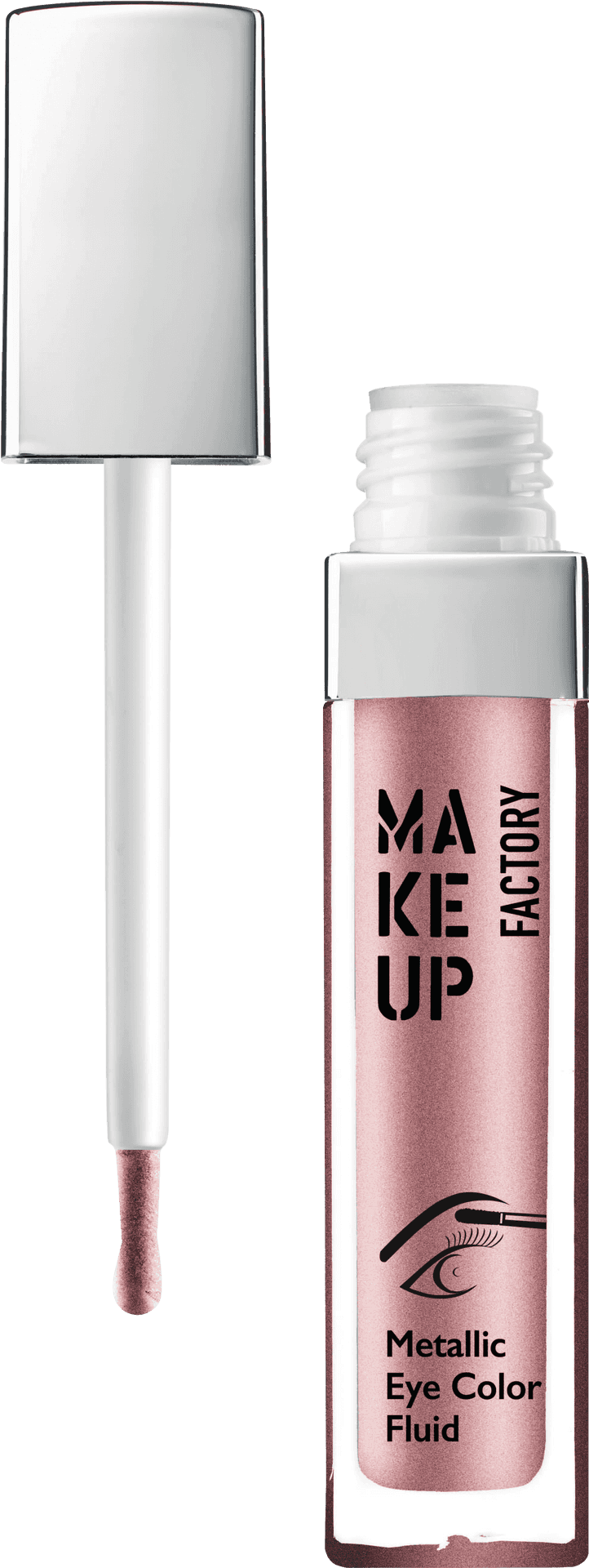 Metallic Eye Color Fluid Makeup Product PNG