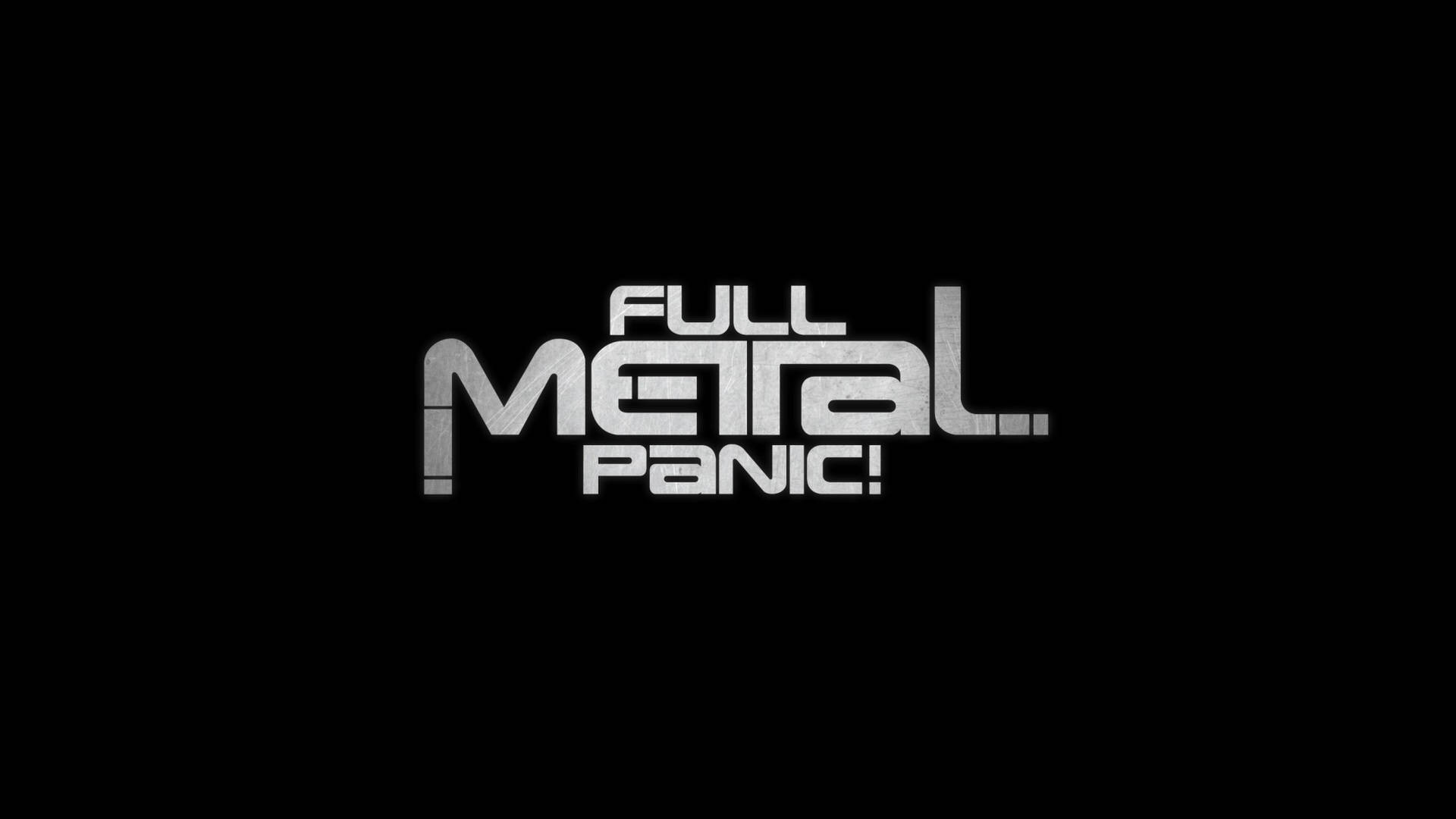 Metallic Full Metal Panic Poster Wallpaper