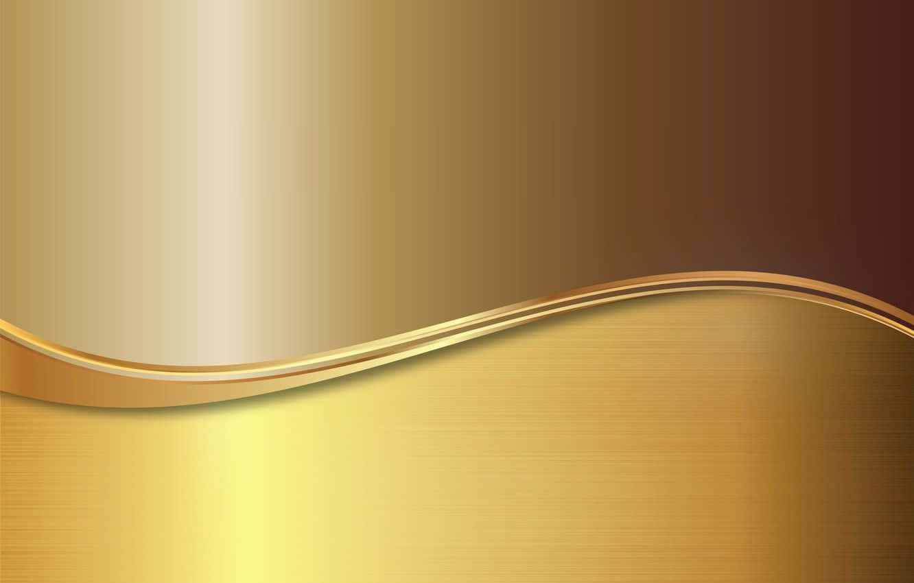 Luxurious Metallic Gold Background Wallpaper