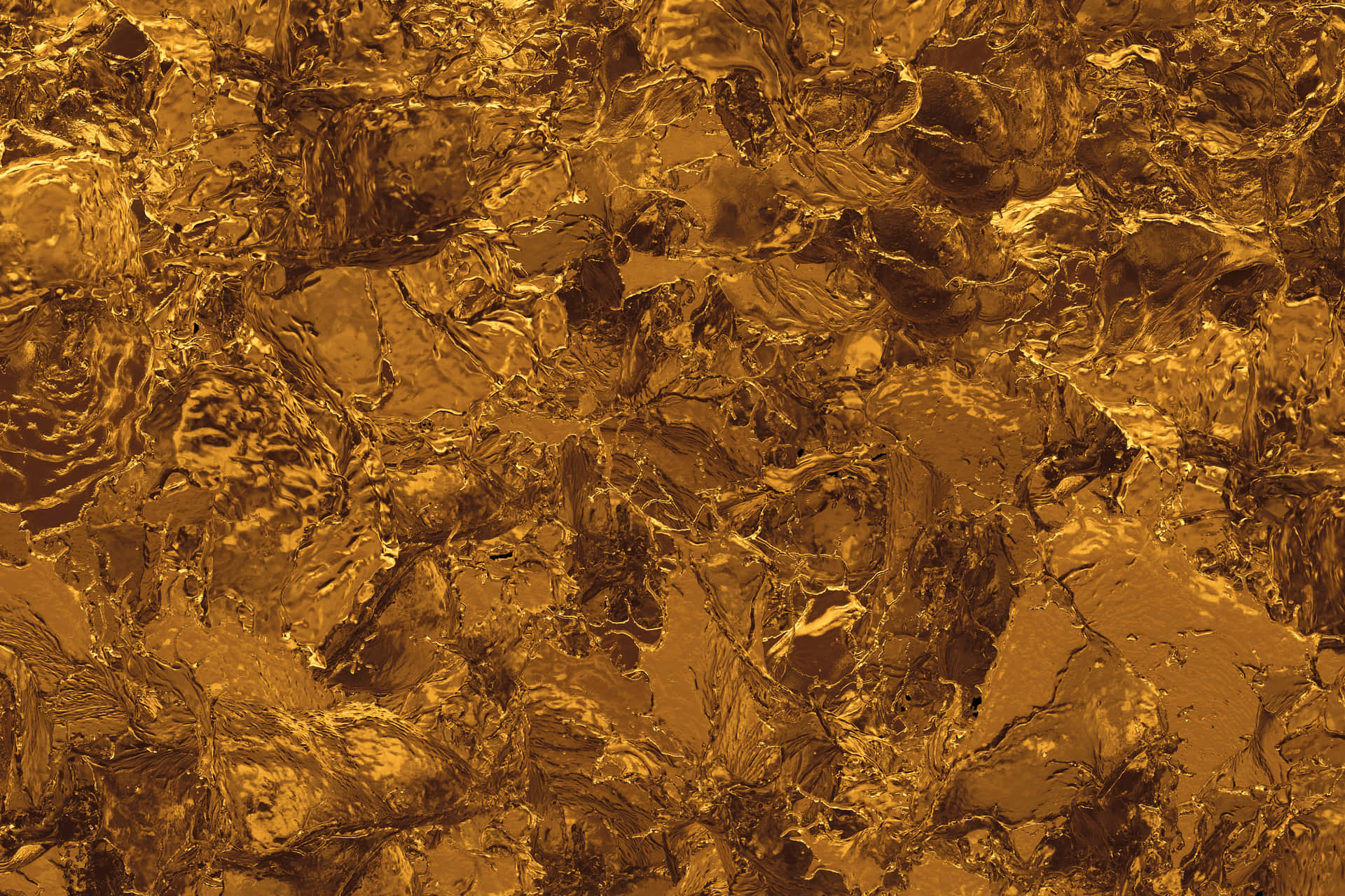 Gleaming Metallic Gold Wallpaper