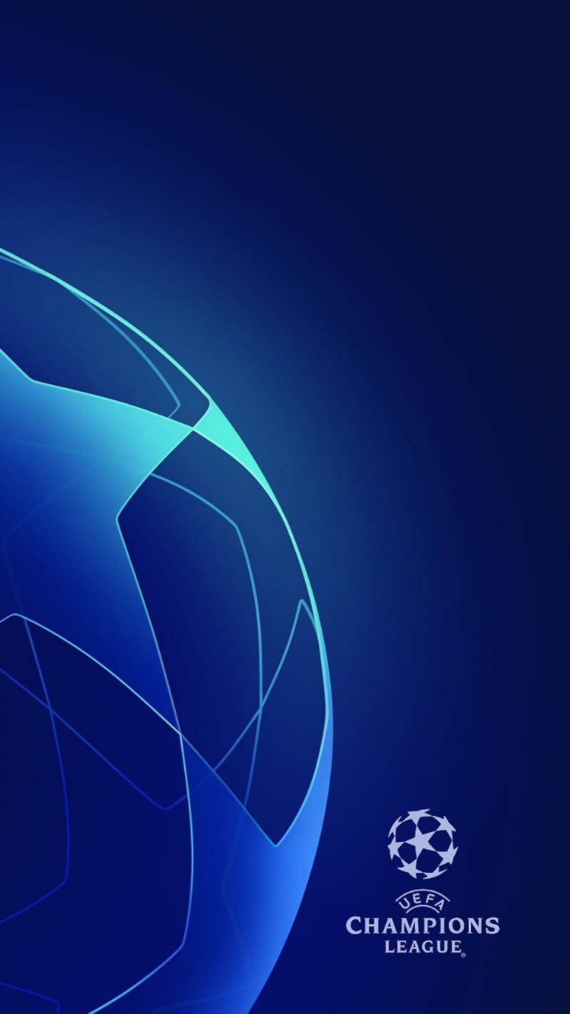 Download Metallic Gradient Ball Star Champions League Wallpaper |  