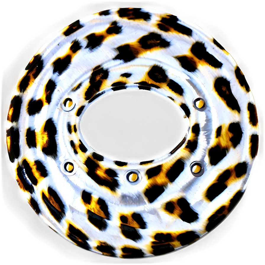 Metallic Leopard Pattern Png Thq89 PNG