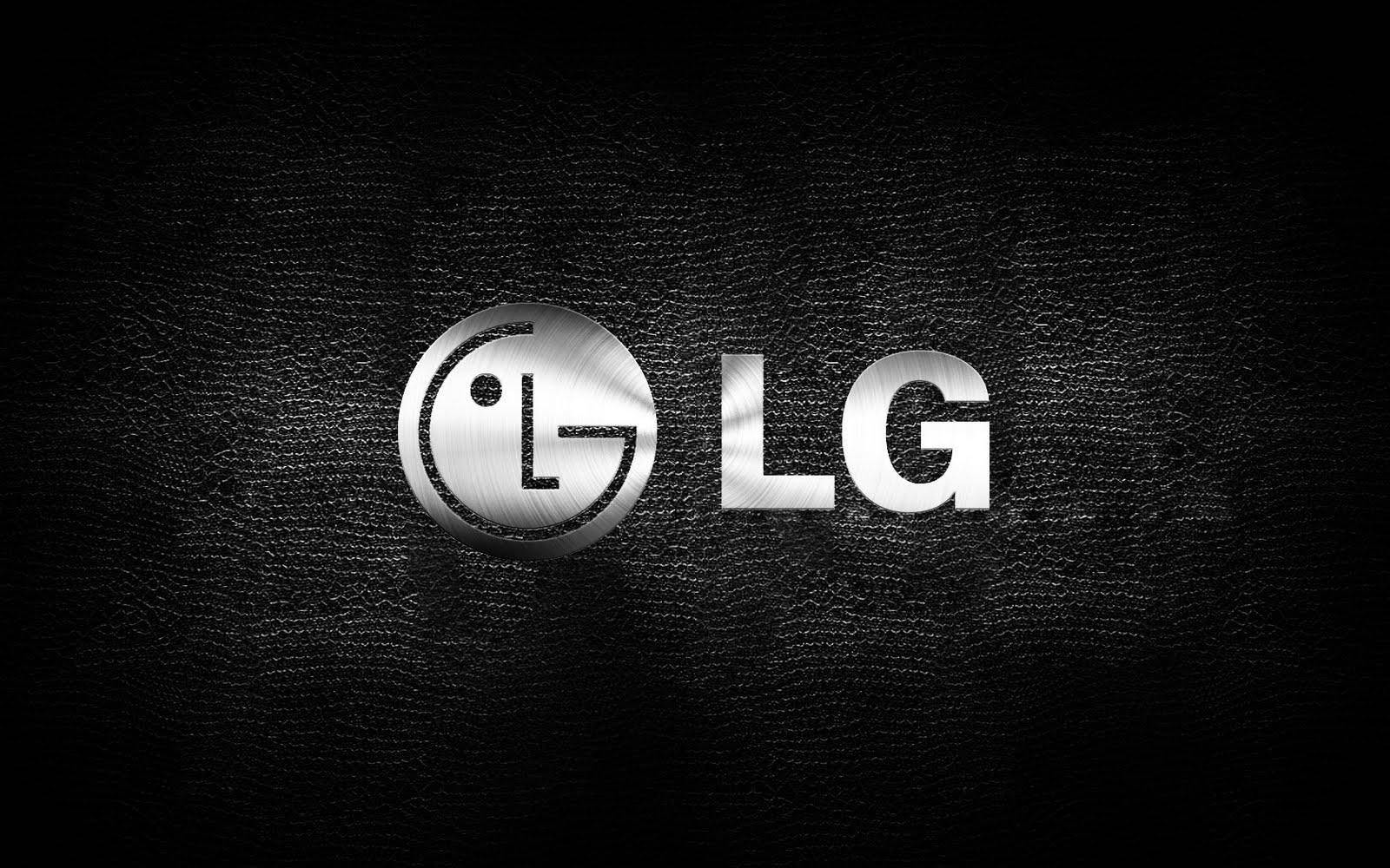 Metallic Lg Tv Logo Wallpaper