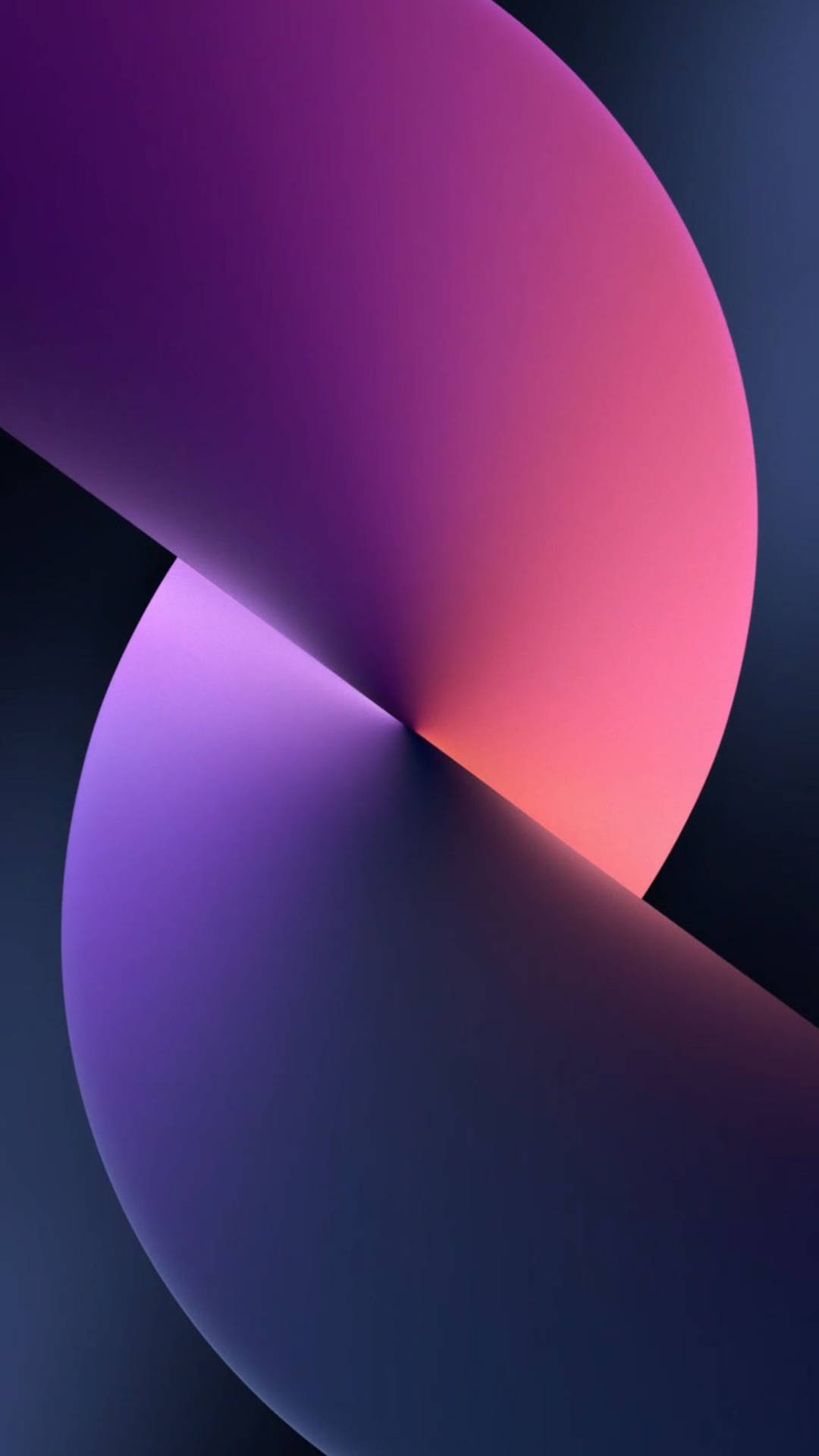 Download Metallic Pink Twist Ios 16 Wallpaper | Wallpapers.com