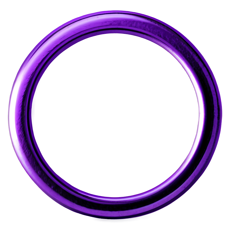 Metallic Purple Circle Png Afj2 PNG