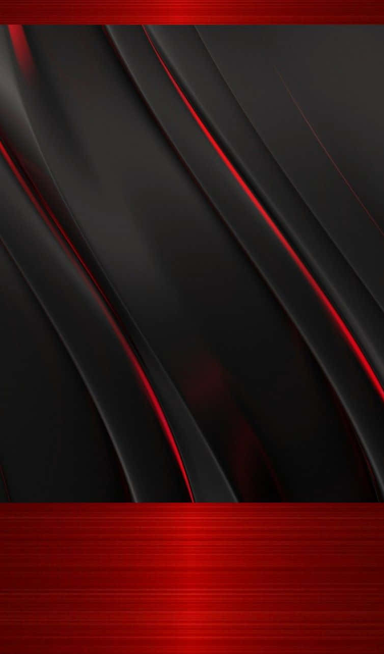 A Vibrant Metallic Red Background