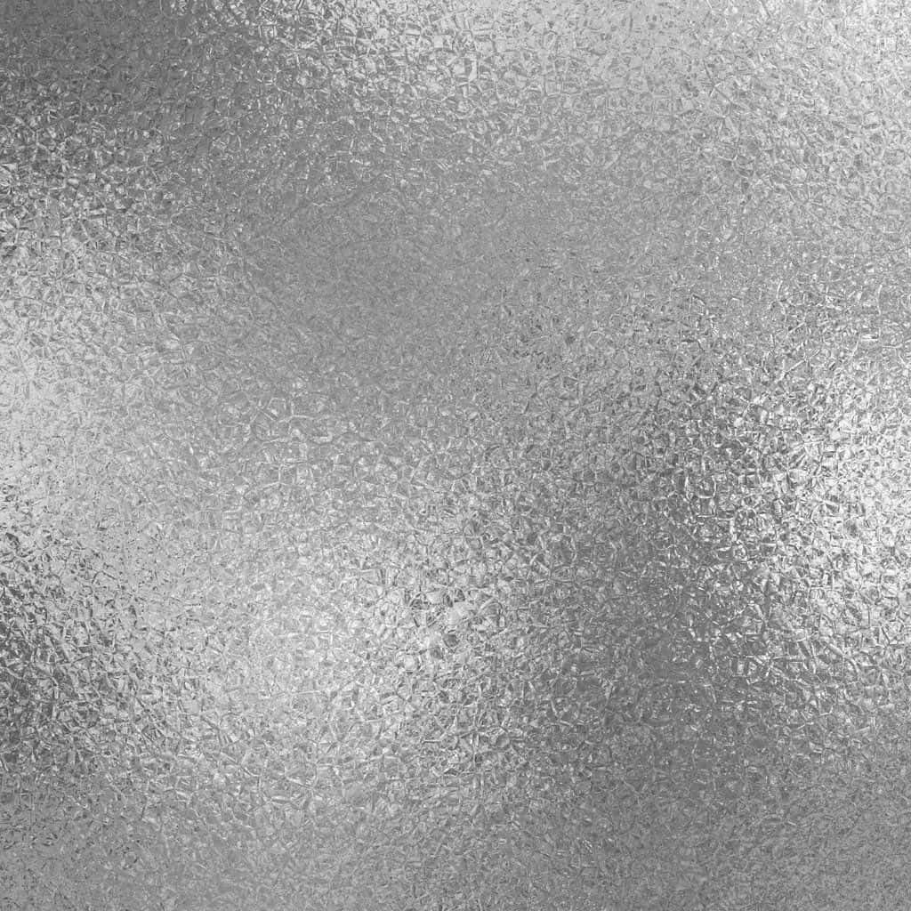 Metallic Silver Background Foil Texture