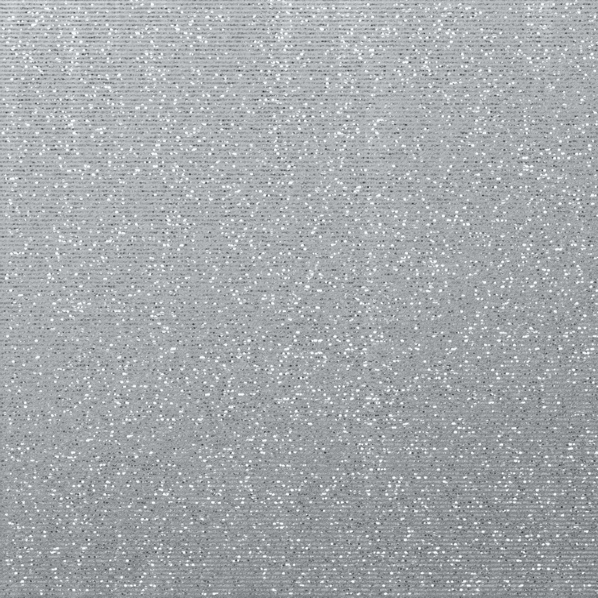 Metallic Silver Background Fine Glitter Particle