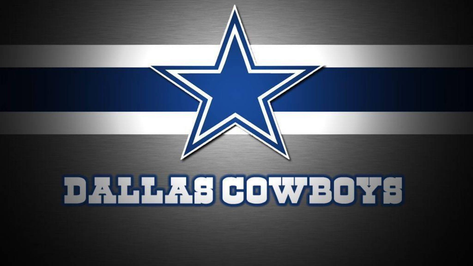 Metallic Striped Awesome Dallas Cowboys Wallpaper