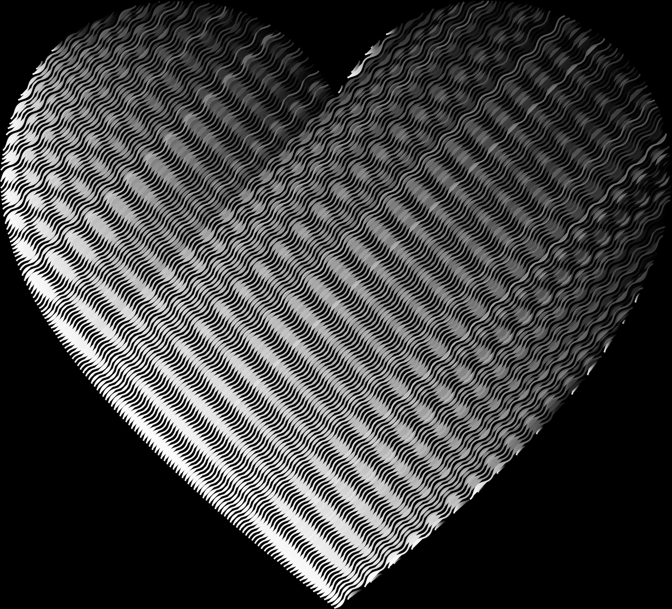 Metallic Texture Heart Transparent Background PNG