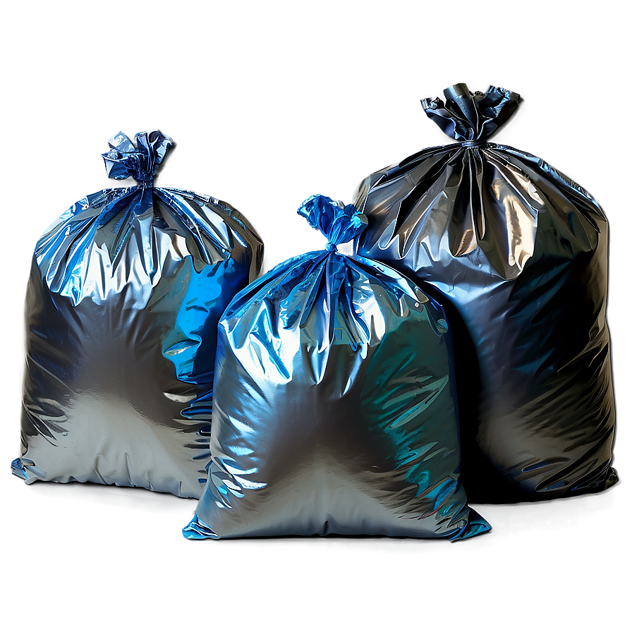 Metallic Trash Bags Png Rss PNG