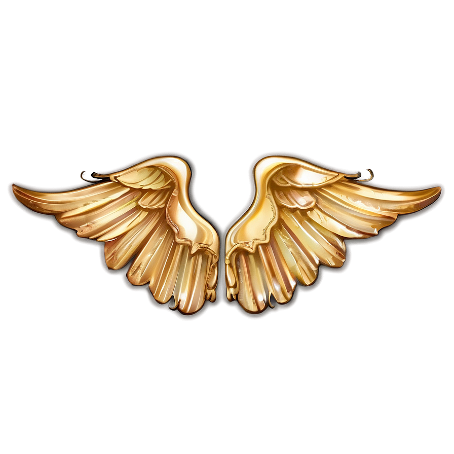 Metallic Wings Png 05032024 PNG