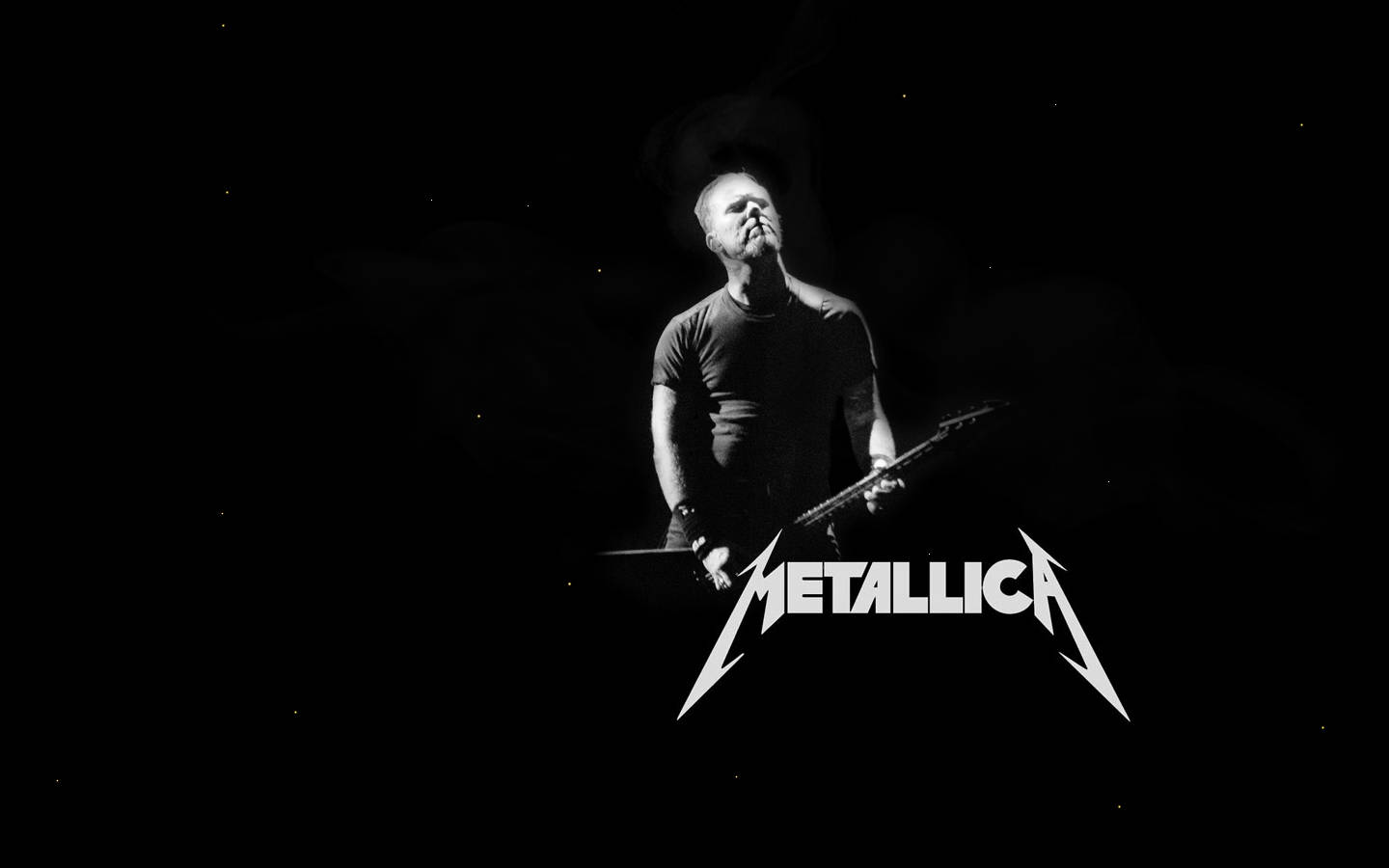 Metallica Dark James Hetfield
