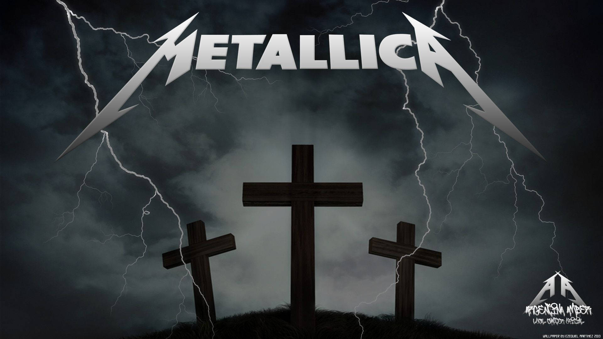 The legendary thrash metal gods Metallica perform their defining 