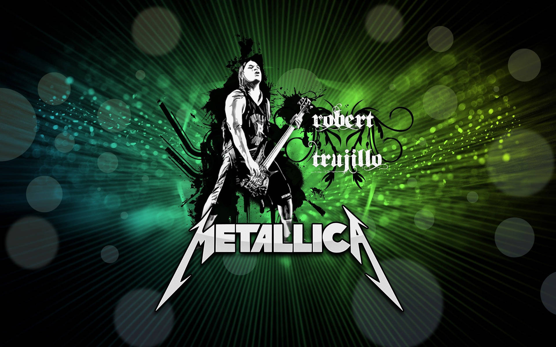 Metallica Bassist Robert Trujillo Wallpaper