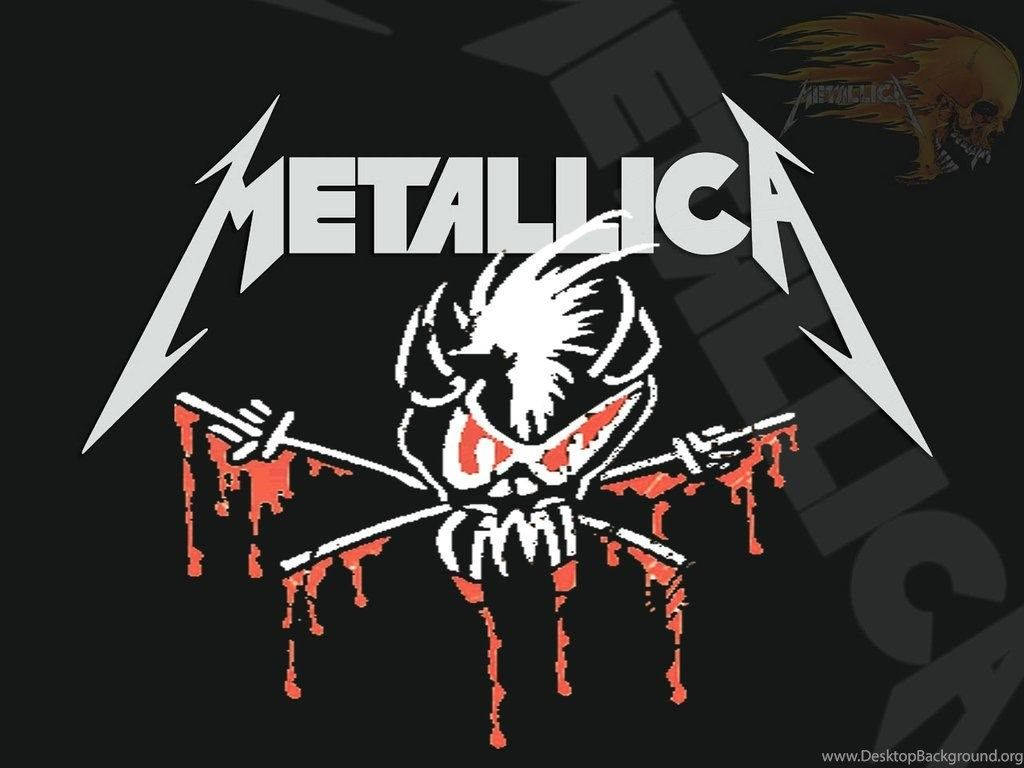 Aproveiteo Rock Com O Metallica Na Tela Do Seu Computador Ou Celular. Papel de Parede