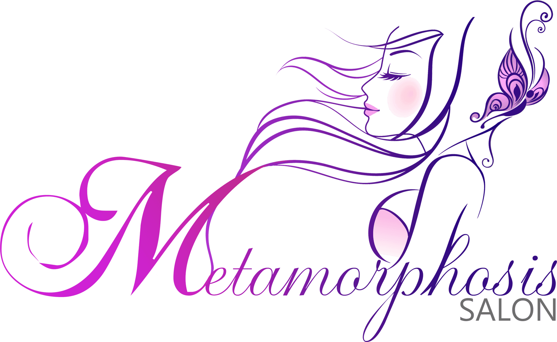 Metamorphosis Beauty Salon Logo PNG