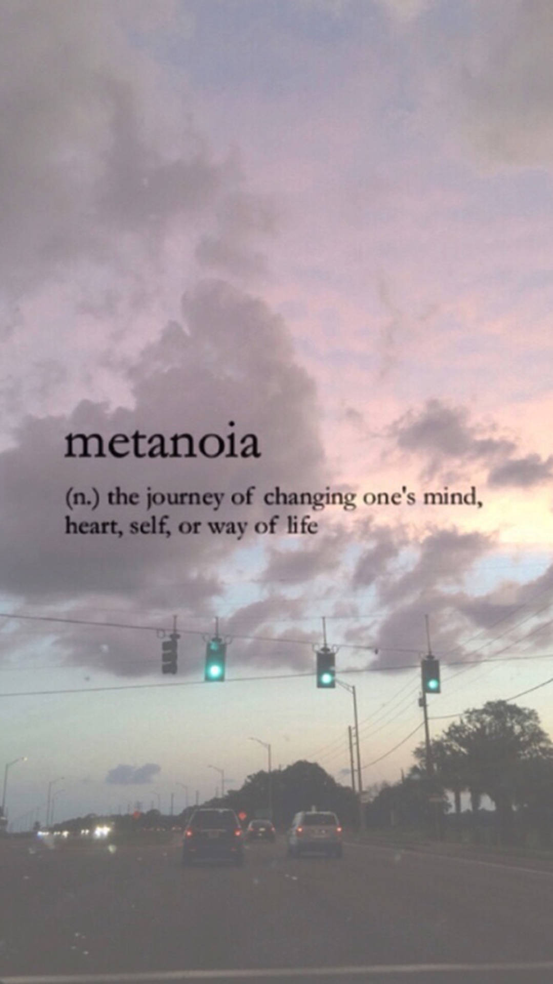 Metanoia Aesthetic Word Picture