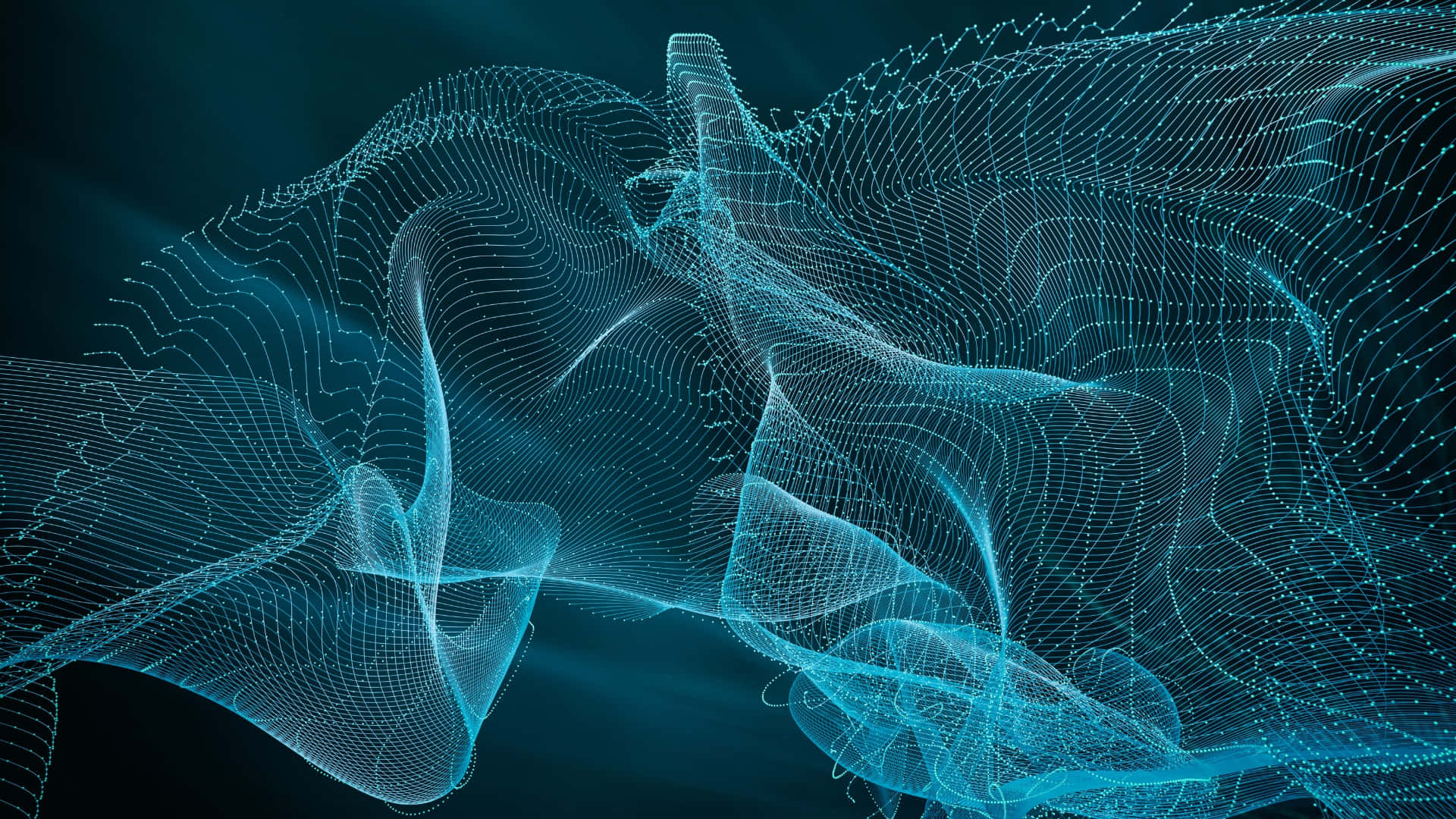 Metaverse Digital Network Wallpaper