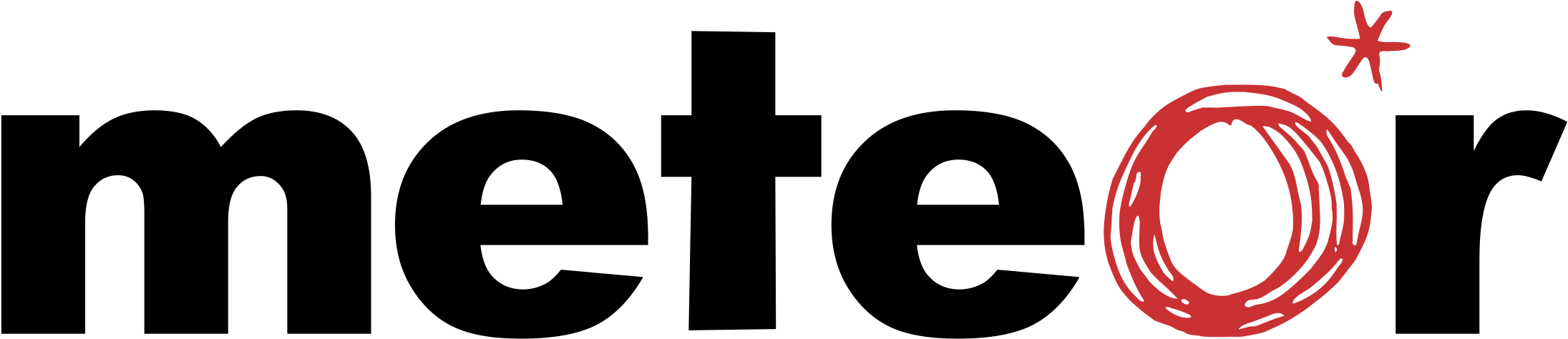Meteor Logo Design PNG