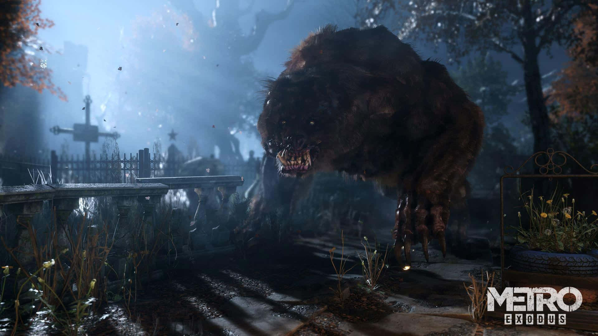 Metro Exodus Mutant Beast Encounter Wallpaper