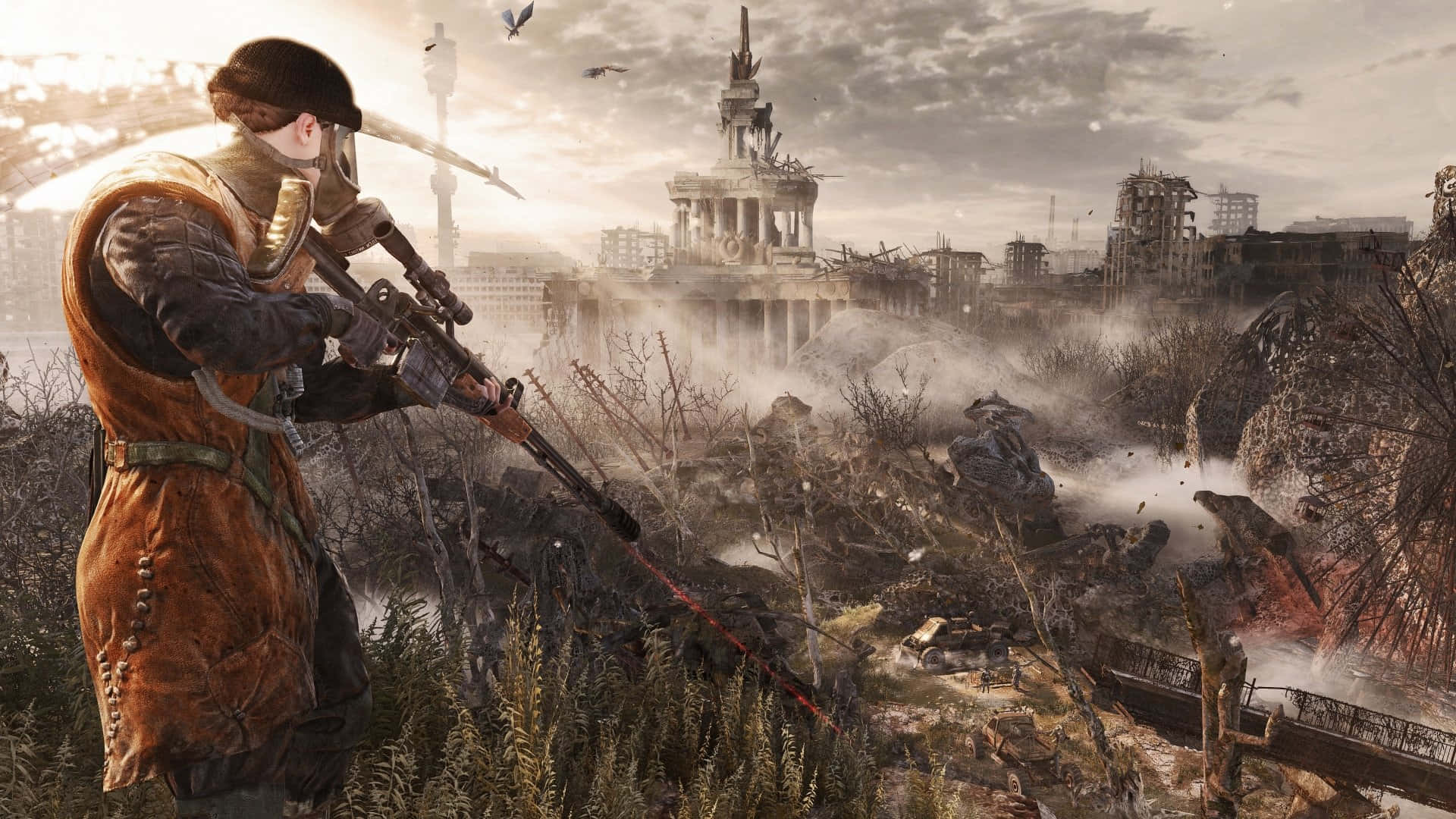 Metro_ Game_ Post Apocalyptic_ Sniper Wallpaper