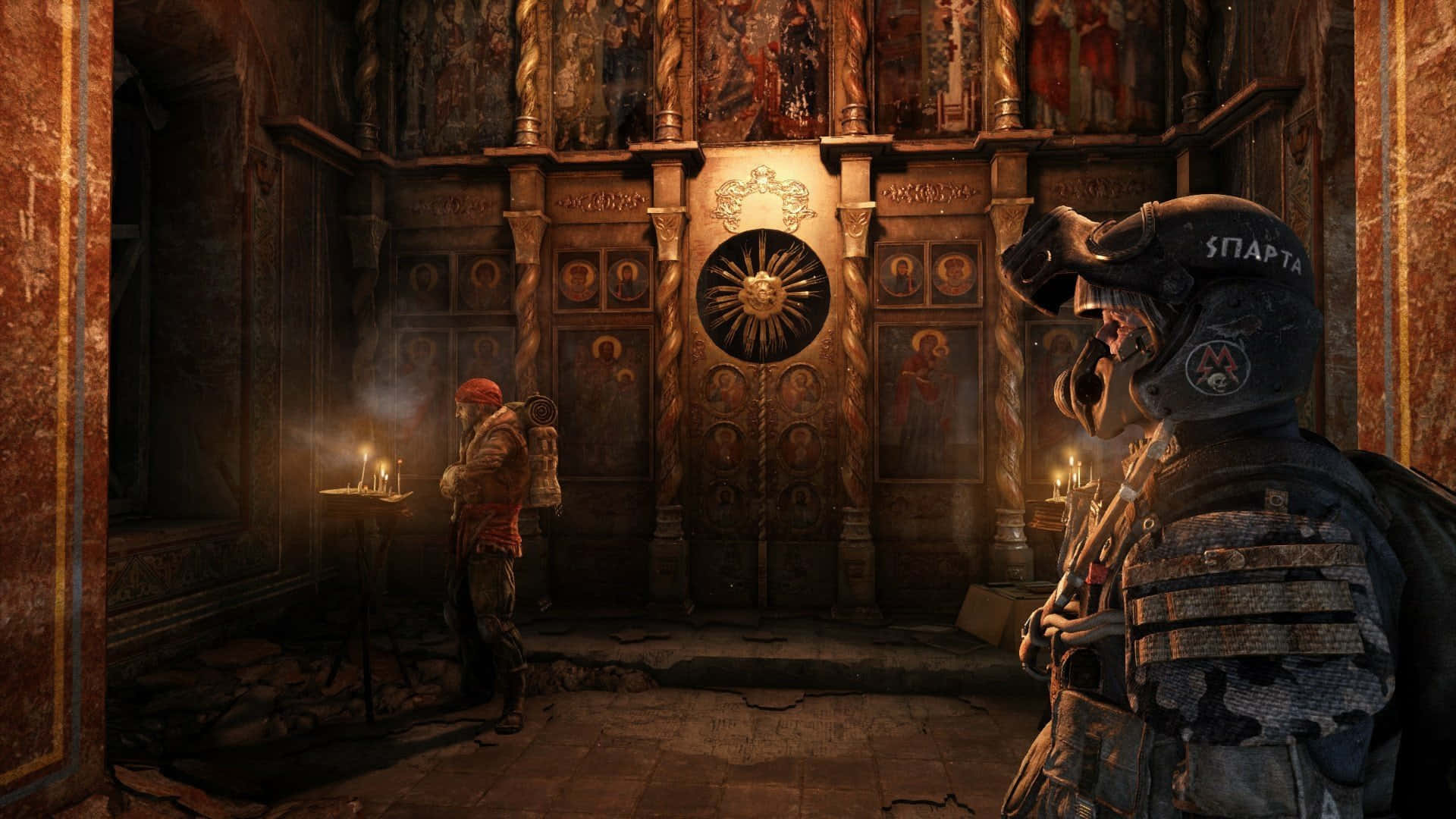 Metro_ Game_ Sacred_ Chamber_ Scene Wallpaper