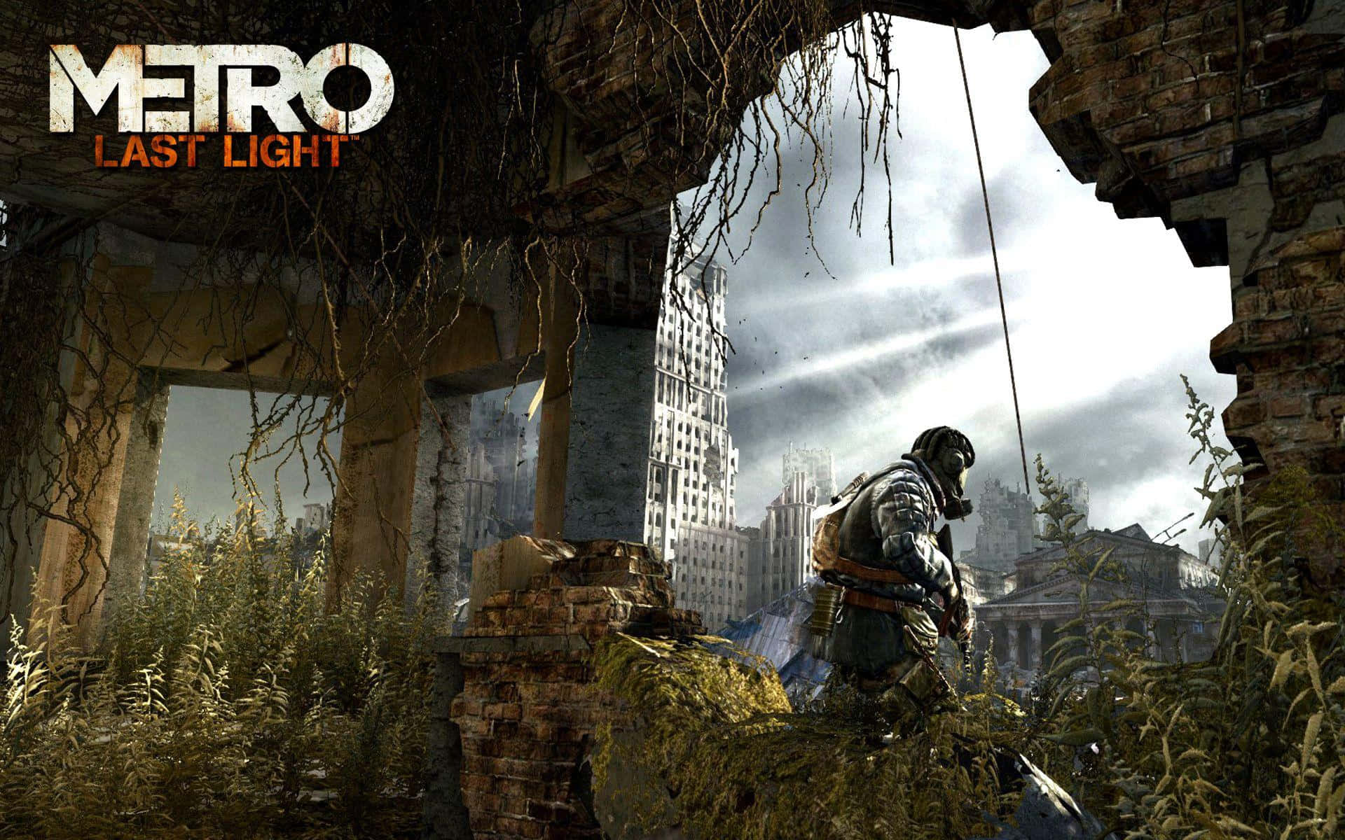 Metro Last Light Post Apocalyptic Scene Wallpaper