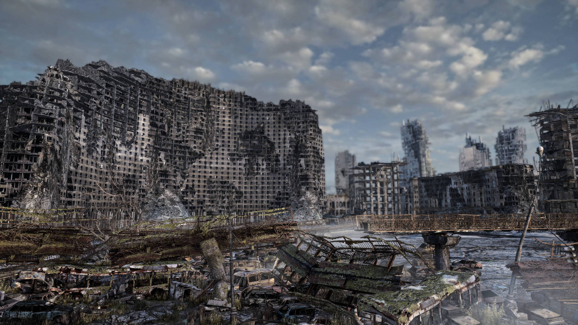 Journey through the post-apocalyptic wreckage of Moscow with Metro Last Light Redux. Wallpaper